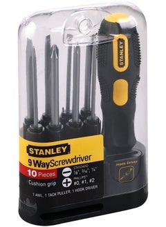 0-62-511 9 WAY SOFT GRIP SCREW DRIVER SET