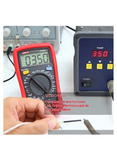 ECVV UT33C Plus Digital Palm Size Multimeter Voltmeter Ammeter Resistance LCR with Backlight