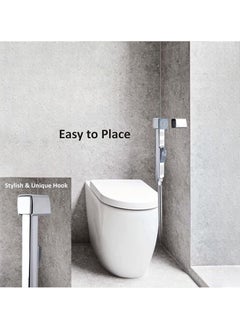 MILANO SQUARE CHROME SHATTAF BIDET SPRAYER SET