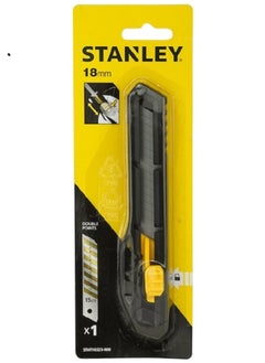 STHT10323-800 STANLEY 18MM SLIDE LOCK SNAP OFF KNIFE CARBON STEEL BLADE