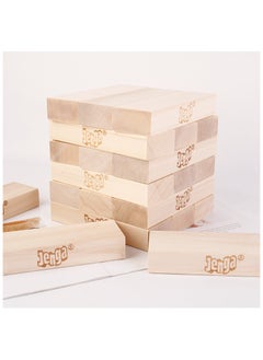 Jenga Game, Genuine Hardwood Blocks