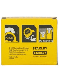 Stanley STHT36125-812 3M Measuring Tape Short Tape Rules 10FT 13MM Flexible with Metal Coating