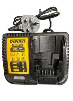 DCB115-GB DEWALT XR Multi Voltage Charger for 10.8V, 14.4V, 18V Li-Ion Batteries